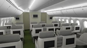 Business Class on Ethiopian Airlines Ethiopians Cloud Nine Cabin