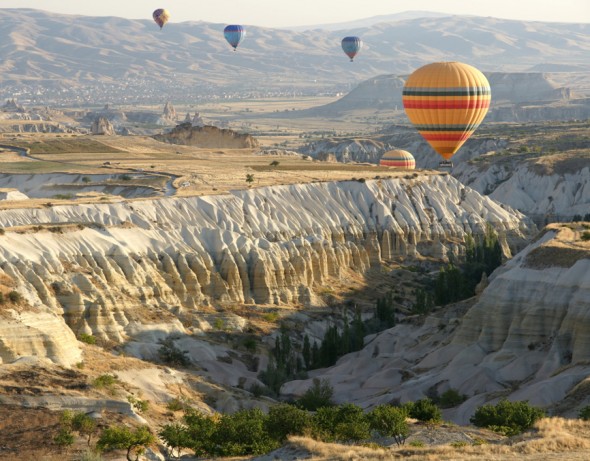 Holiday in Turkey Balloon ride over Cappadocia, Turkey