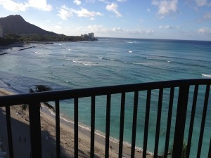 Waikiki from Outrigger Hotel Hawaii, Waikiki, Outrigger