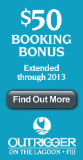 Outrigger Fiji promotion
