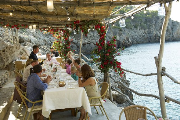 Lunch spot in Mallorca